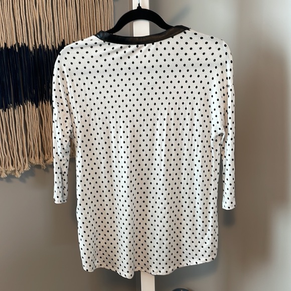 Zara Polka Dot Top, Size S - Picture 4 of 7